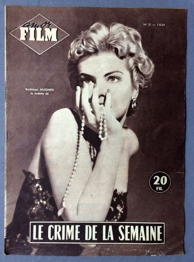 AMOR FILM magazine side cover Issue 31 1 August 1954