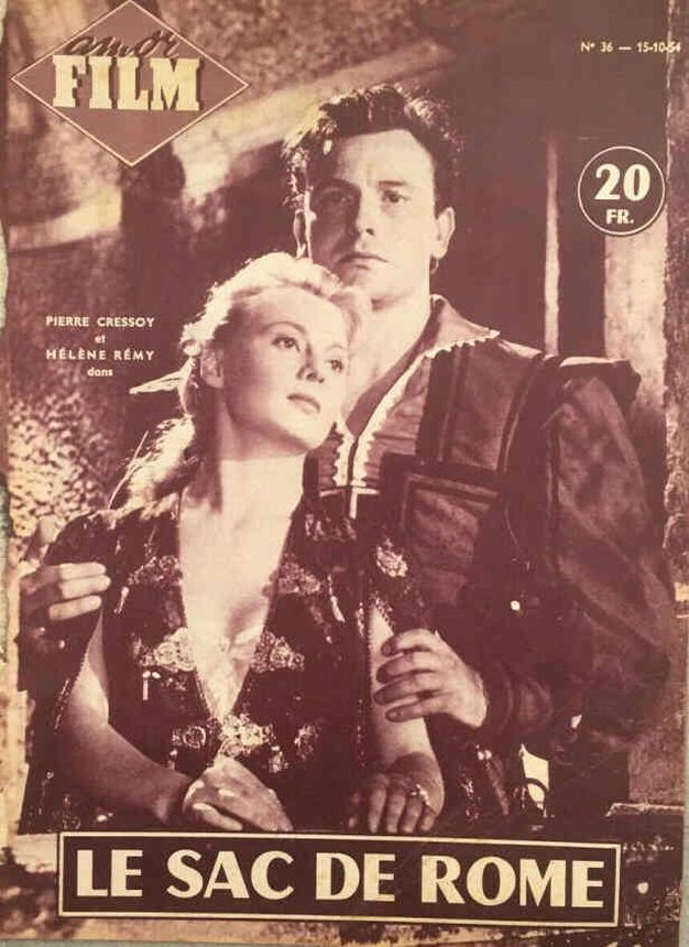 AMOR FILM magazine side cover Issue 36 15 October 1954