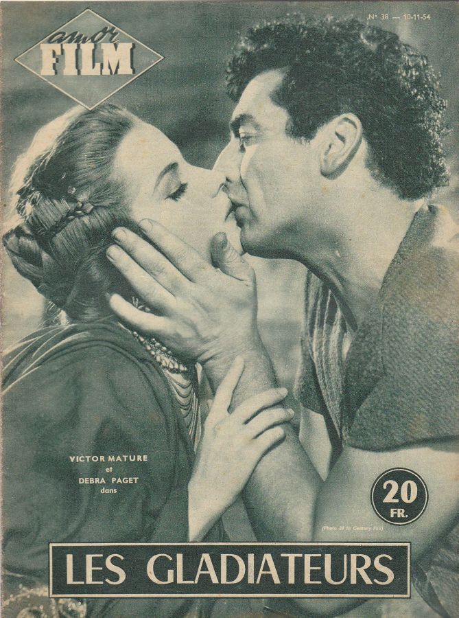 AMOR FILM magazine side cover Issue 38 November 1954