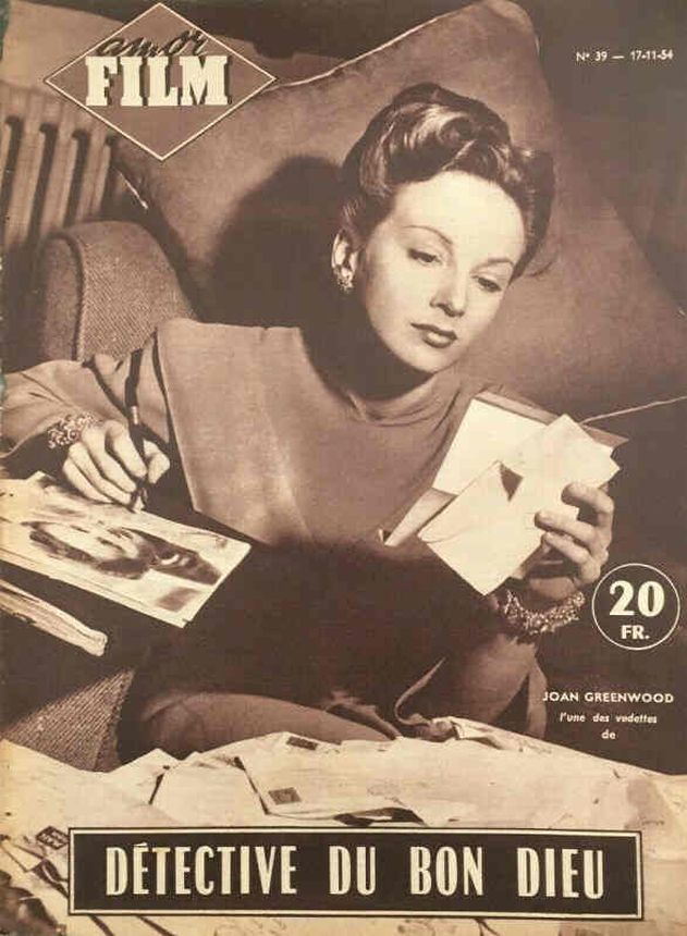 AMOR FILM magazine side cover Issue 39 November 1954