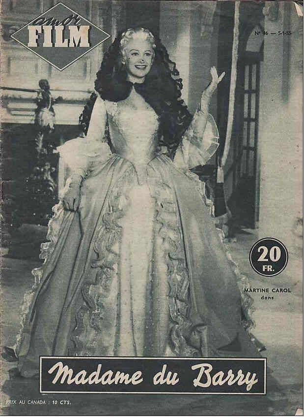 AMOR FILM magazine side cover Issue 46 5 January 1955