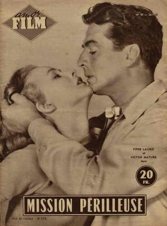 AMOR FILM magazine side cover Issue 49 January 1955