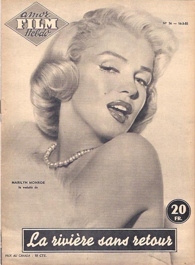 AMOR FILM magazine side cover Issue 56 March 1955