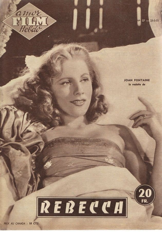 AMOR FILM magazine side cover Issue 57 March 1955