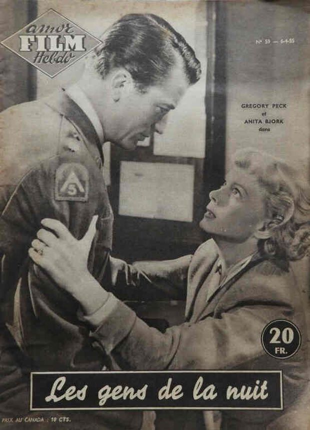 AMOR FILM magazine side cover Issue 59 April 1955