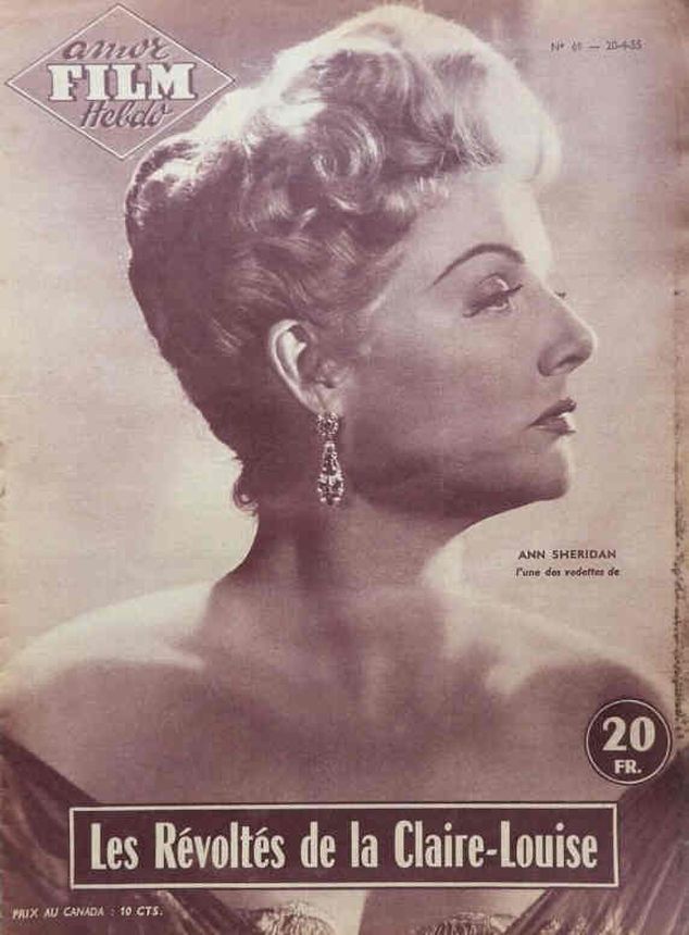AMOR FILM magazine side cover Issue 61 20 April 1955