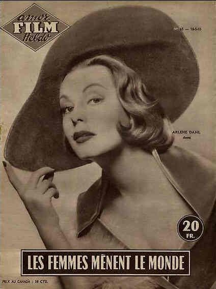 AMOR FILM magazine side cover Issue 65 18 May 1955