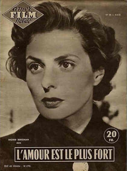 AMOR FILM magazine side cover Issue 68 8 June 1955