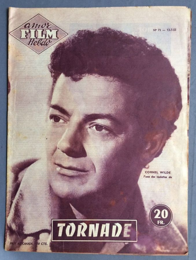 AMOR FILM magazine side cover Issue 73 July 1955
