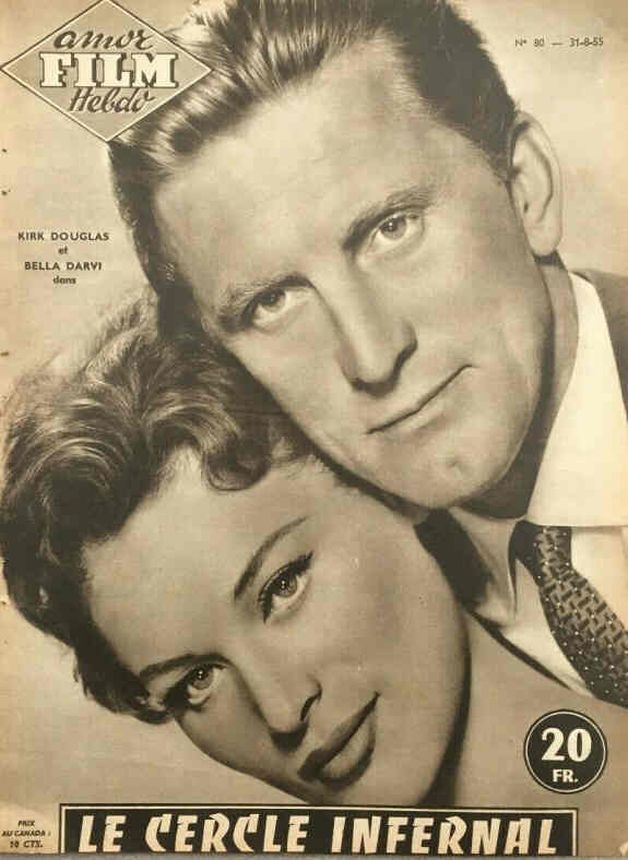 AMOR FILM magazine side cover Issue 80 August 1955
