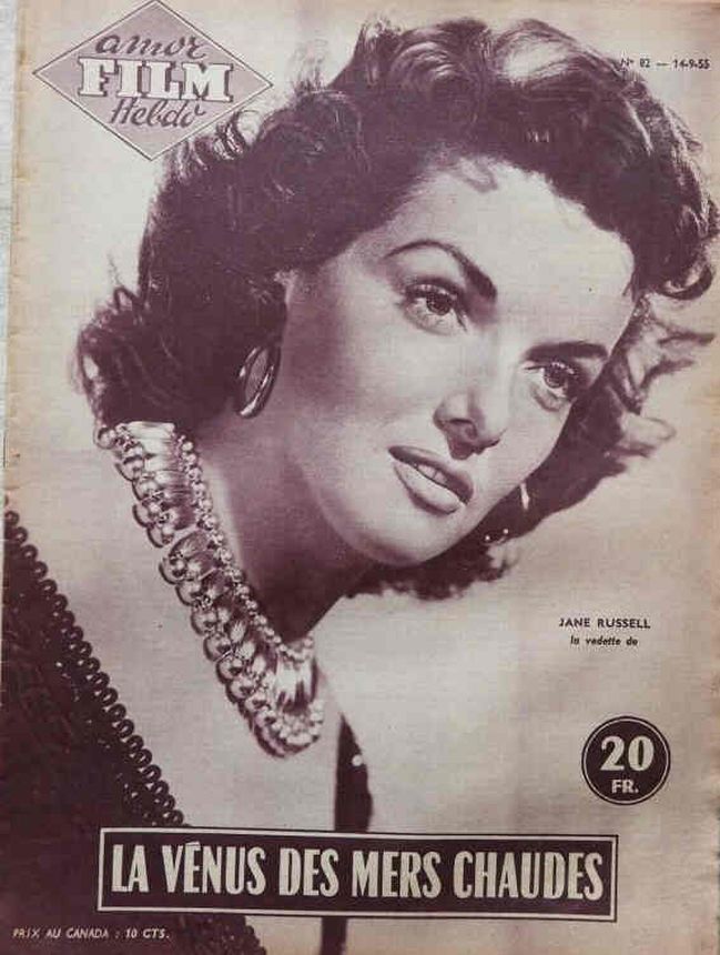 AMOR FILM magazine side cover Issue 82 September 1955