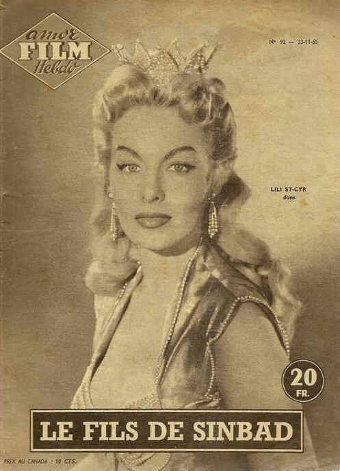 AMOR FILM magazine side cover Issue 92 23 November 1955