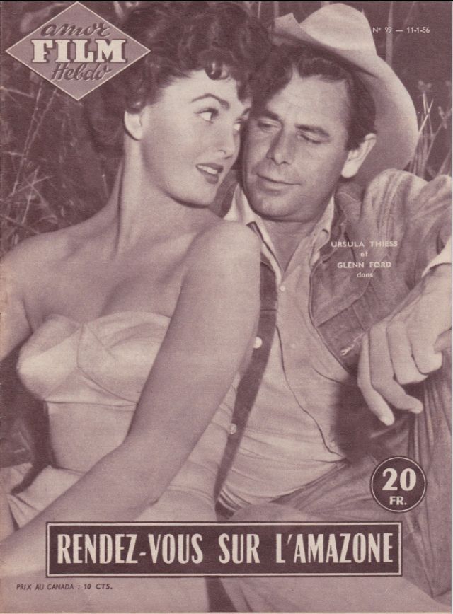 AMOR FILM magazine side cover Issue 99 January 1956