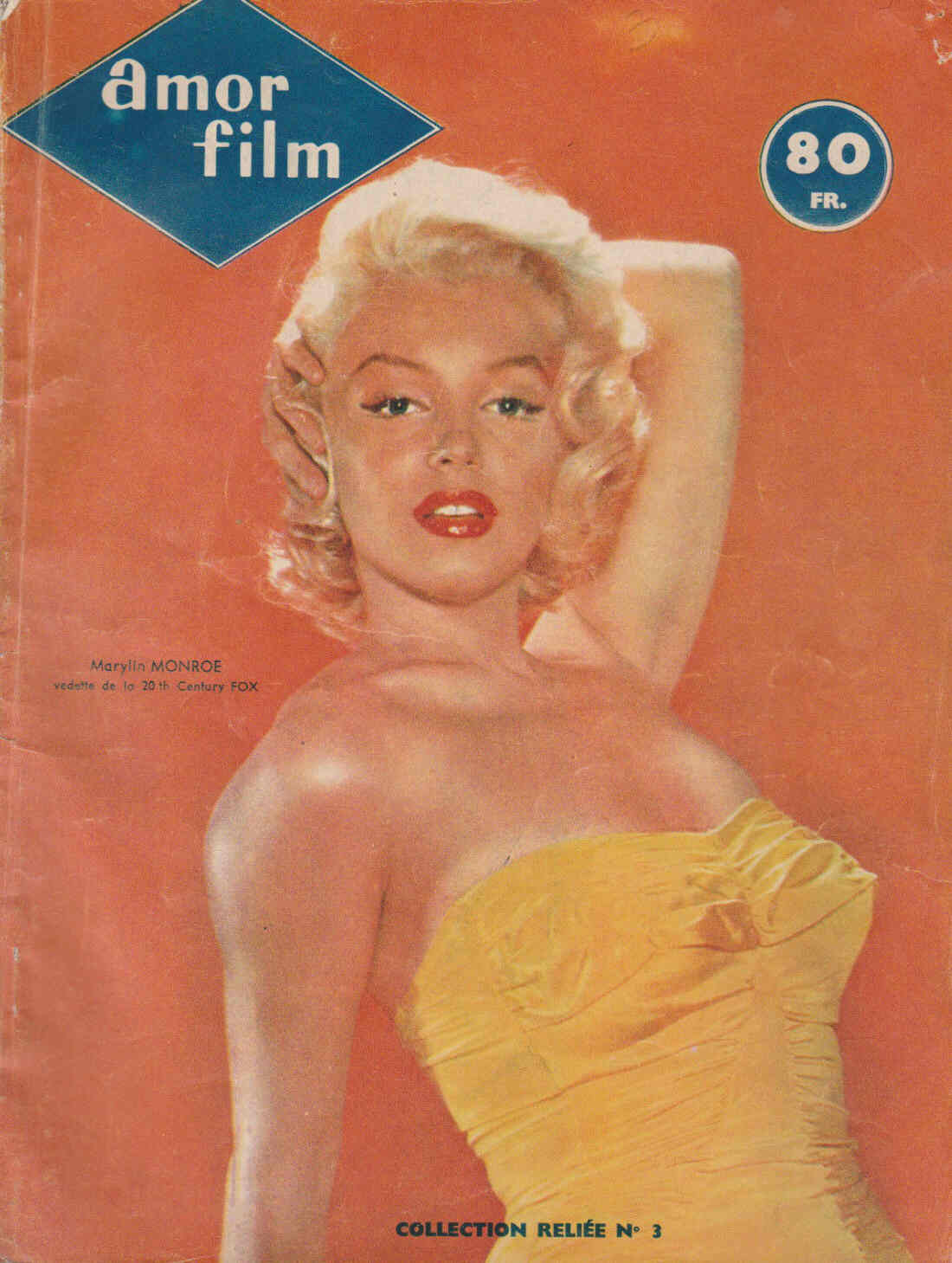 AMOR FILM magazine side cover  Special # 3  1953