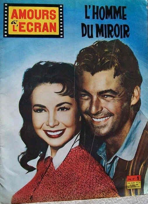 AMOURS A LECRAN magazine side cover Issue 14 10 August 1962
