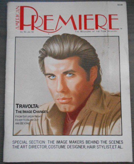 AMERICAN PREMIERE magazine side cover December 1981