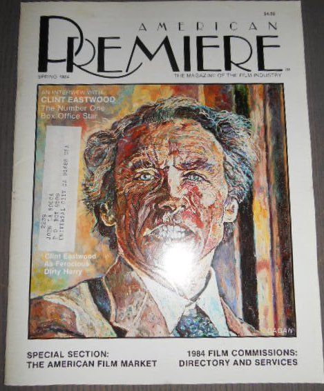 AMERICAN PREMIERE magazine side cover Spring 1984