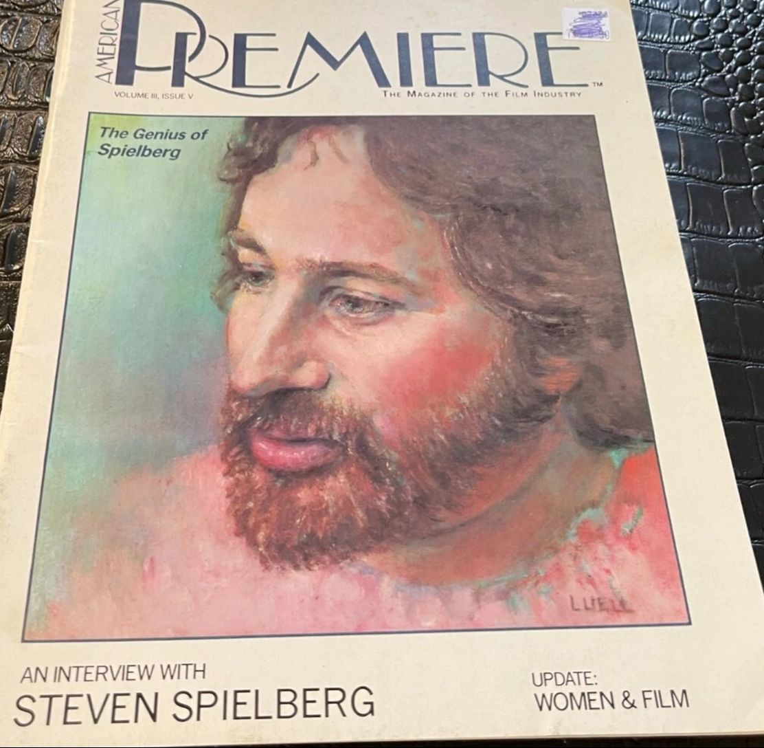 AMERICAN PREMIERE magazine side cover  May 1983