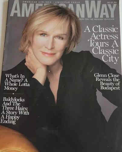 AMERICAN WAY magazine side cover 5 January 2004