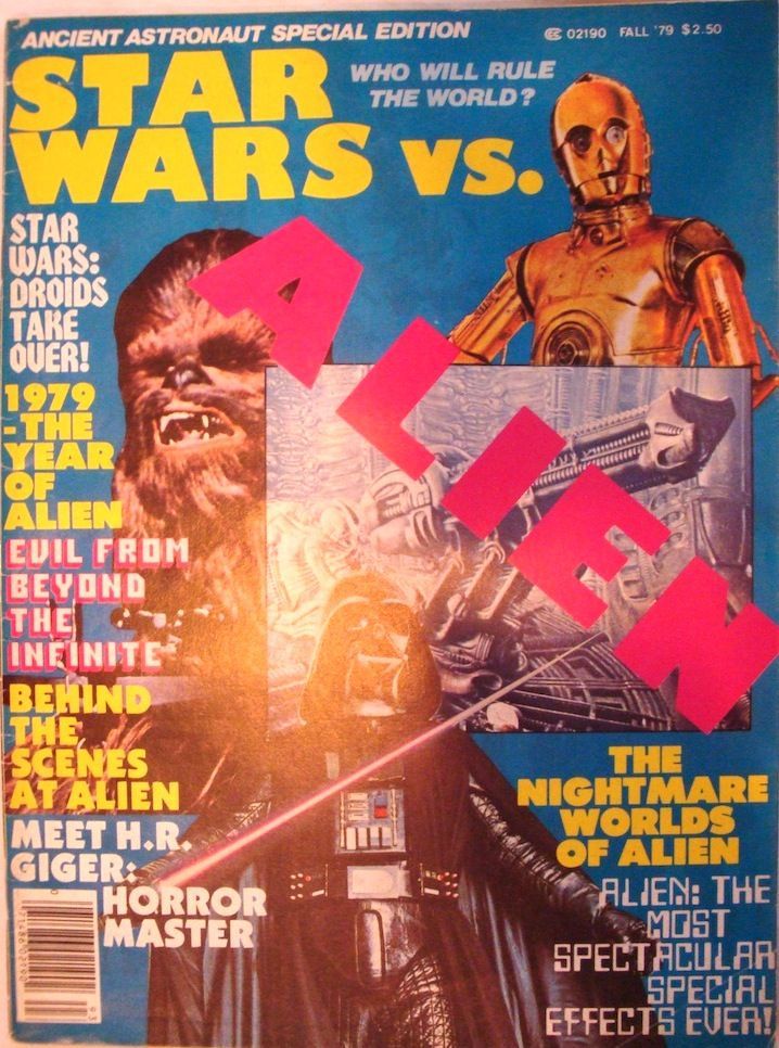 ANCIENT ASTRONAUTS magazine side cover Vol 2 # 3 - Fall 1979