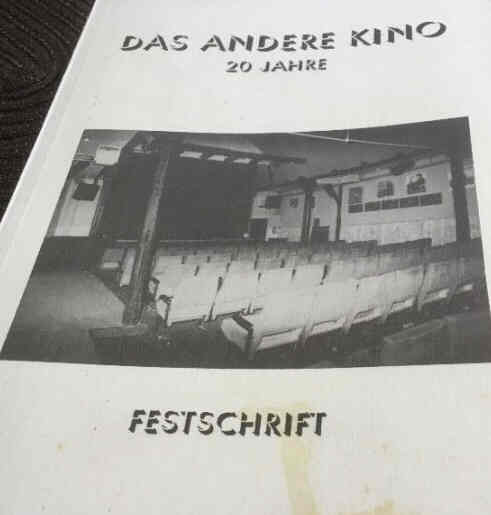 ANDERE KINO | DAS magazine side cover Issue 20   1995