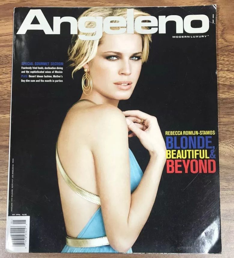 ANGELENO magazine side cover  May 2004
