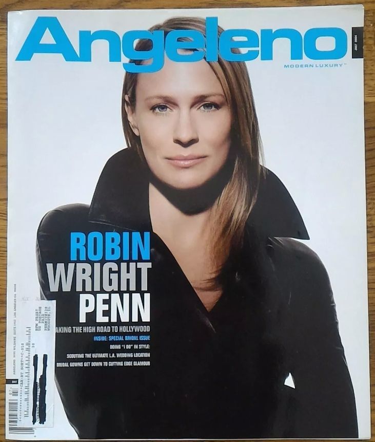 ANGELENO magazine side cover  July 2004