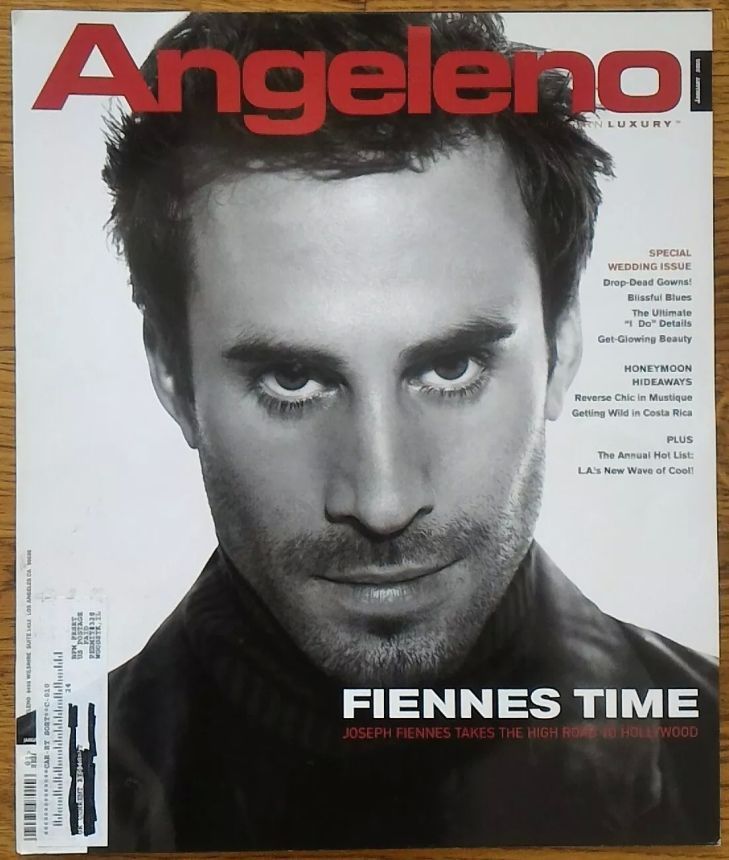 ANGELENO magazine side cover  January 2005