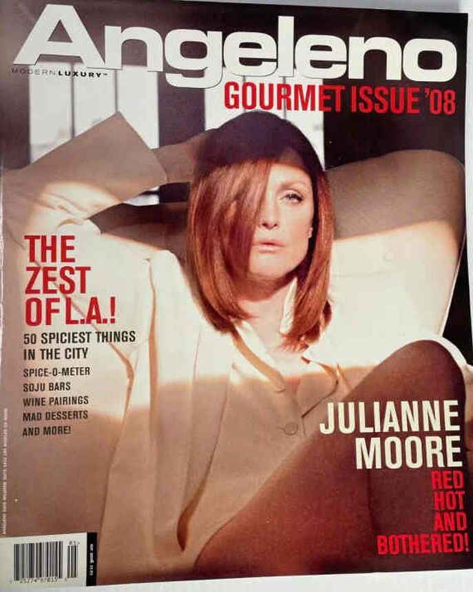 ANGELENO magazine side cover  May 2008