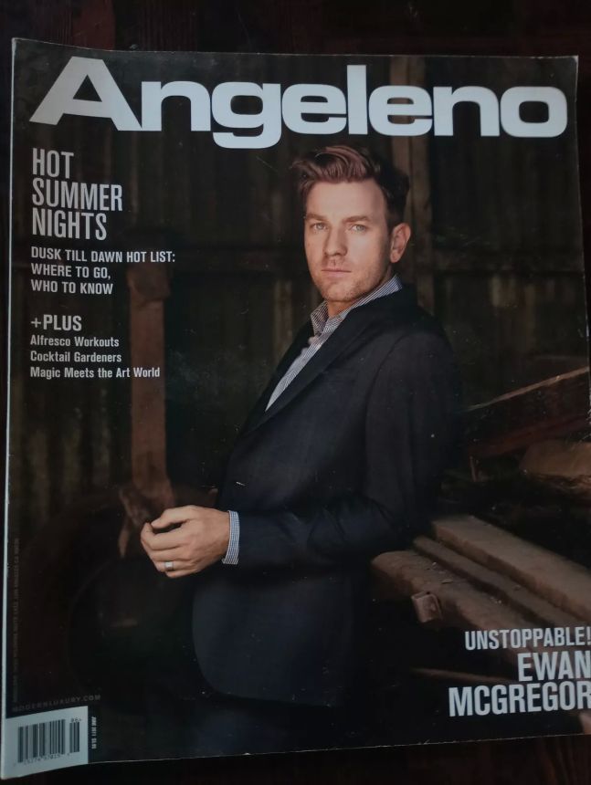 ANGELENO magazine side cover  June 2011