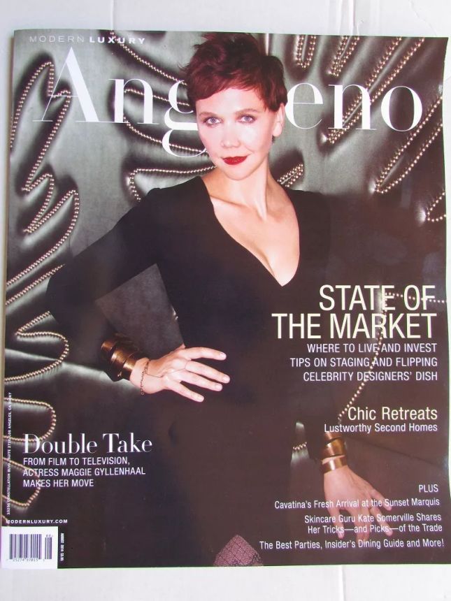 ANGELENO magazine side cover  August 2014
