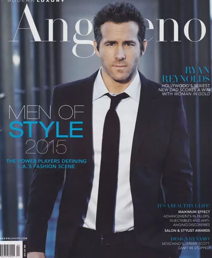 ANGELENO magazine side cover  April 2015