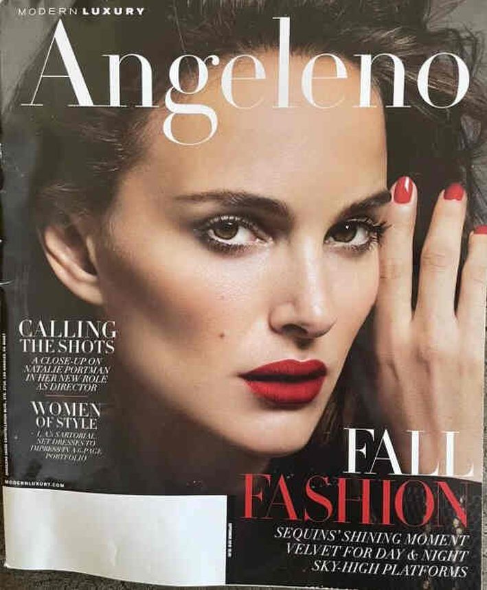 ANGELENO magazine side cover  September 2016