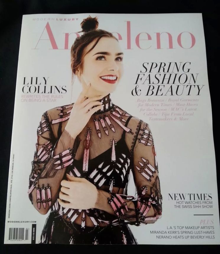 ANGELENO magazine side cover  March 2017