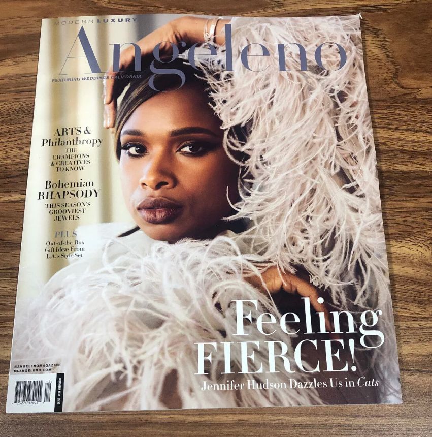 ANGELENO magazine side cover  December 2019