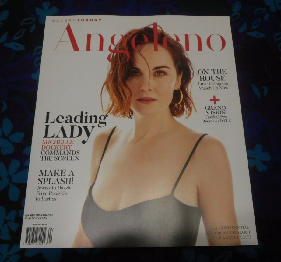 ANGELENO magazine side cover  March 2022