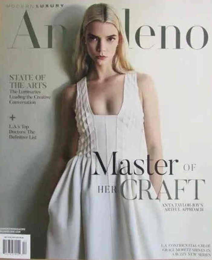 ANGELENO magazine side cover  December 2022