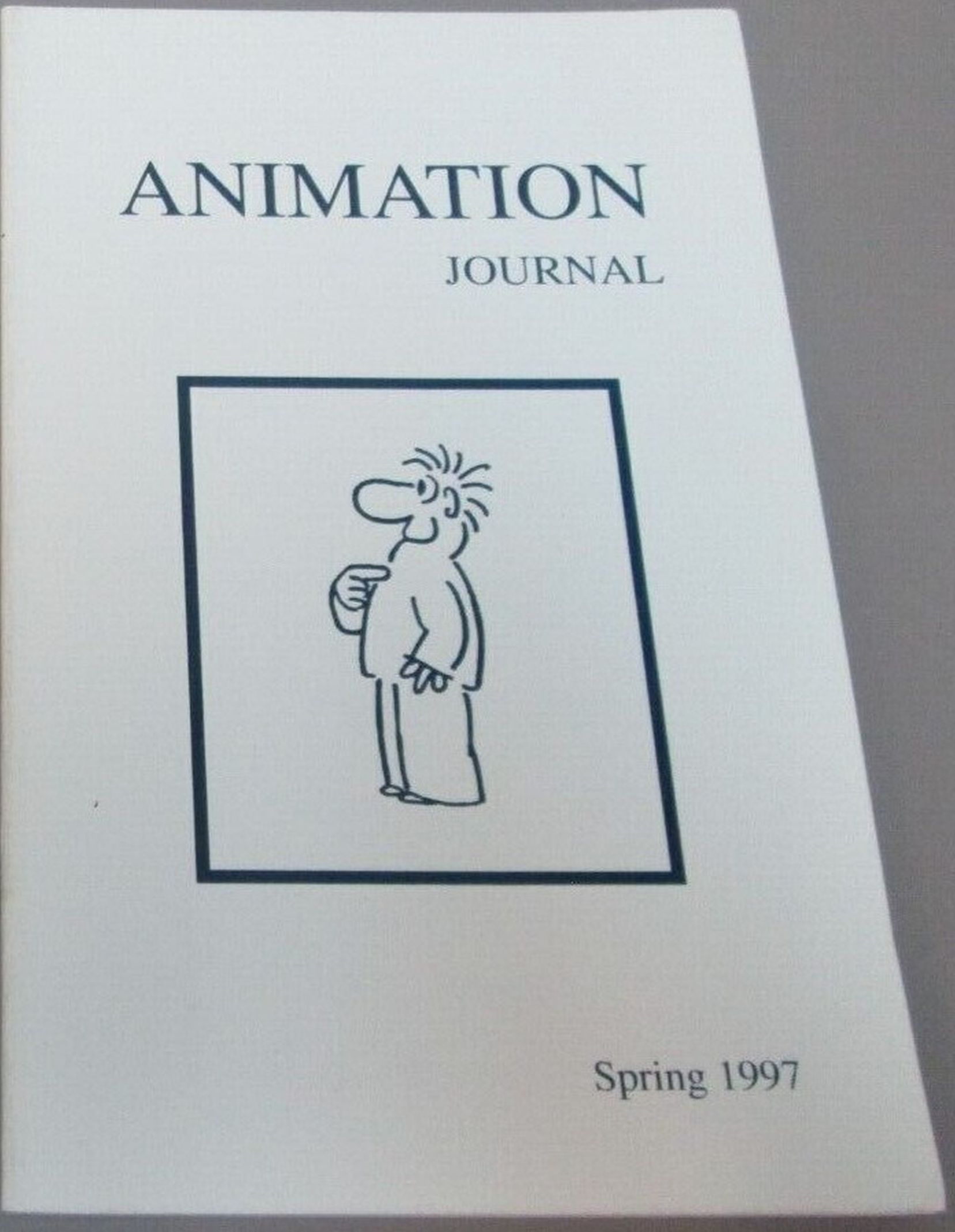 ANIMATION JOURNAL magazine side cover Spring 1997