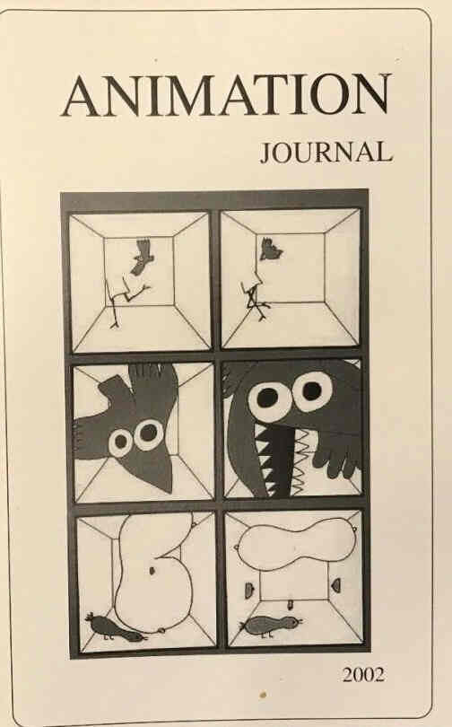ANIMATION JOURNAL magazine side cover Issue 10   2002