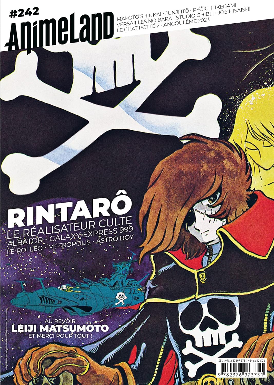 ANIMELAND magazine side cover Issue 242   2023