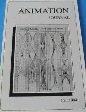 ANIMATION JOURNAL magazine side cover Fall 1994