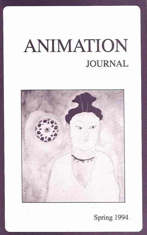 ANIMATION JOURNAL magazine side cover Spring 1994