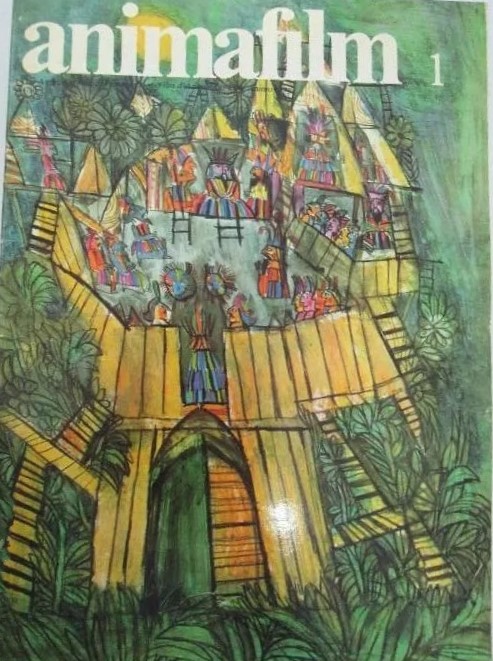 ANIMAFILM (France) magazine side cover Issue 1  October/November 1978