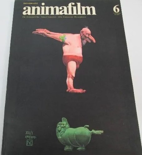 ANIMAFILM (France) magazine side cover Issue 6  October/December 1980