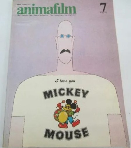 ANIMAFILM (France) magazine side cover Issue 7  January/March 1981