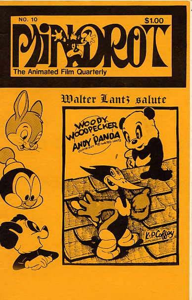 ANIMANIA magazine side cover Issue 10 April 1978