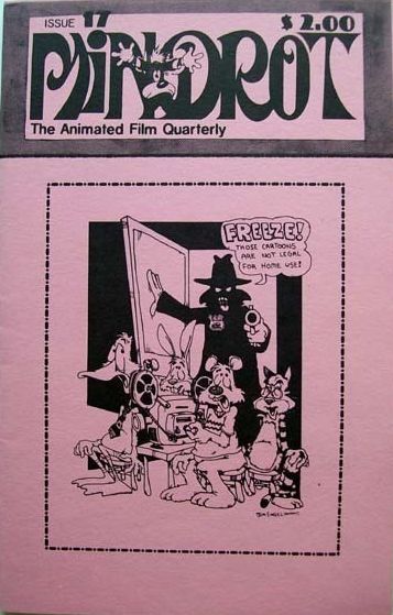 ANIMANIA magazine side cover Issue 17  1980