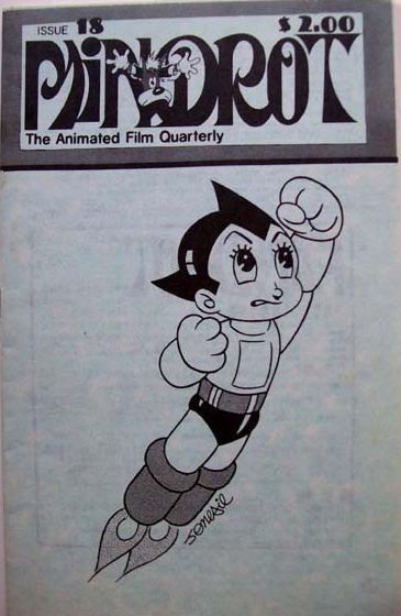 ANIMANIA magazine side cover Issue 18  1980