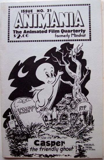 ANIMANIA magazine side cover Issue 21 June 1981