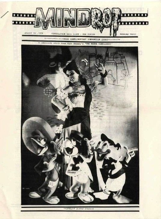ANIMANIA magazine side cover Issue 3 16 August 1976